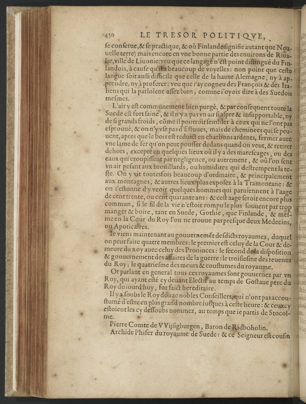 1608 - Nicolas Du Fossé - Trésor politique - BnF Tolbiac 1608 - Nicolas Du Fossé - Trésor politique - BnF Tolbiac