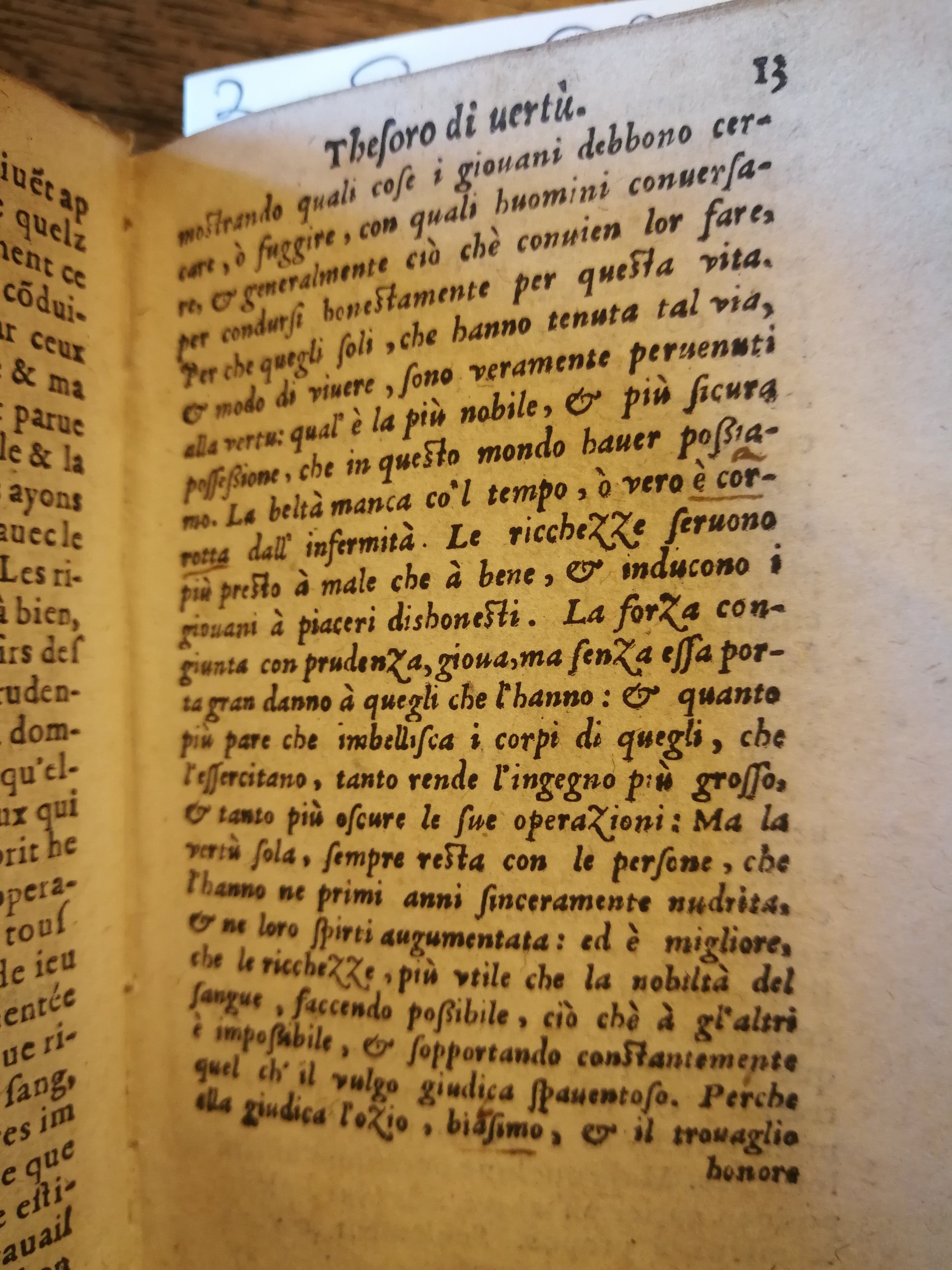 1576 - Benoît Rigaud - Trésor de vertu - BNC Florence