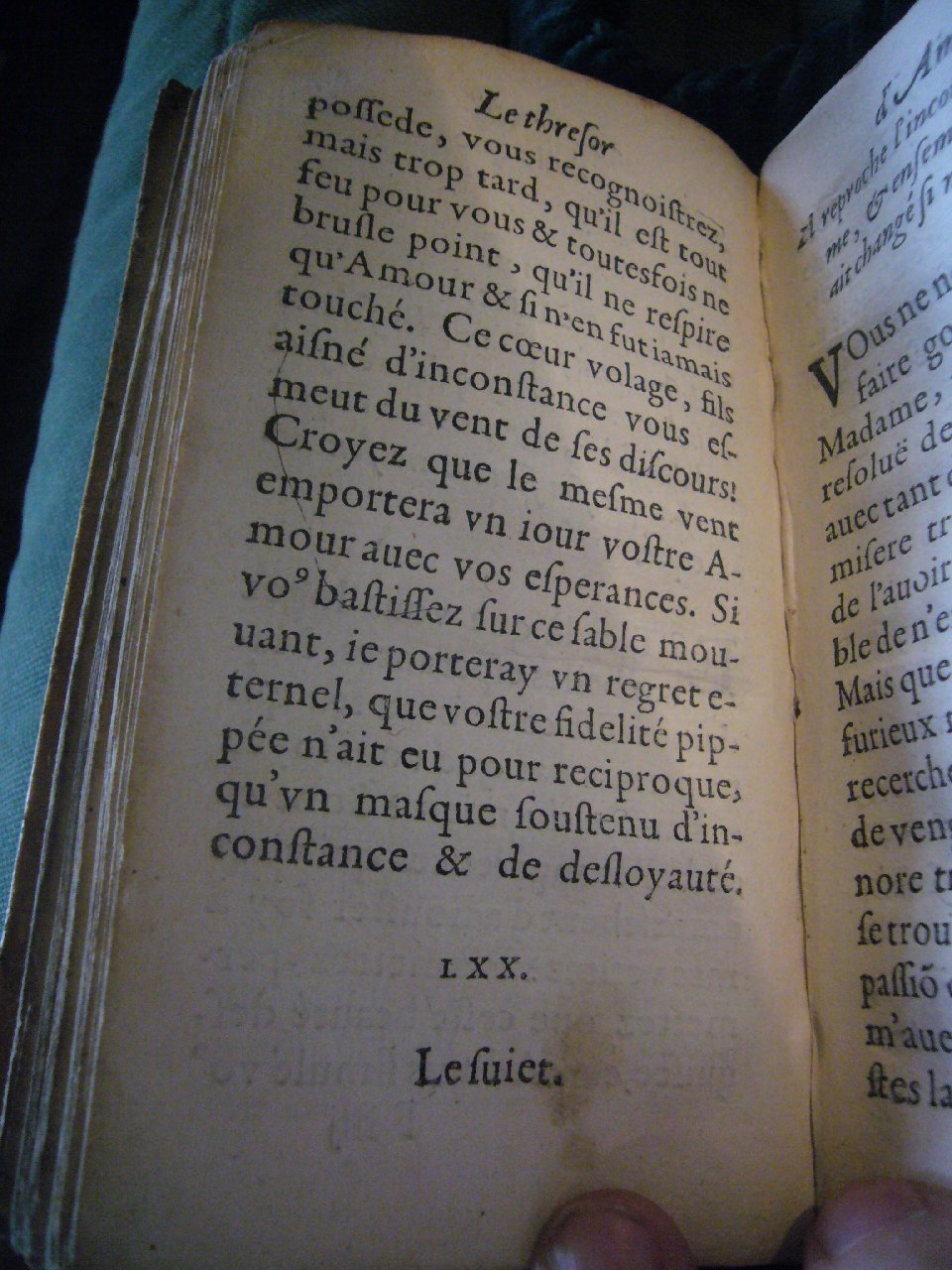 1597 - Matthieu Guillemot - Trésor d’amour - BnF Arsenal