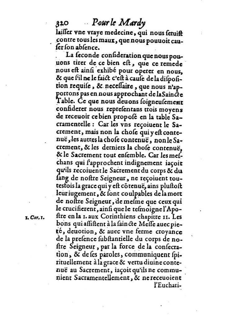 1607 - Nicolas Du Fossé - Trésor quadragésimal - T 02 - BM Lyon