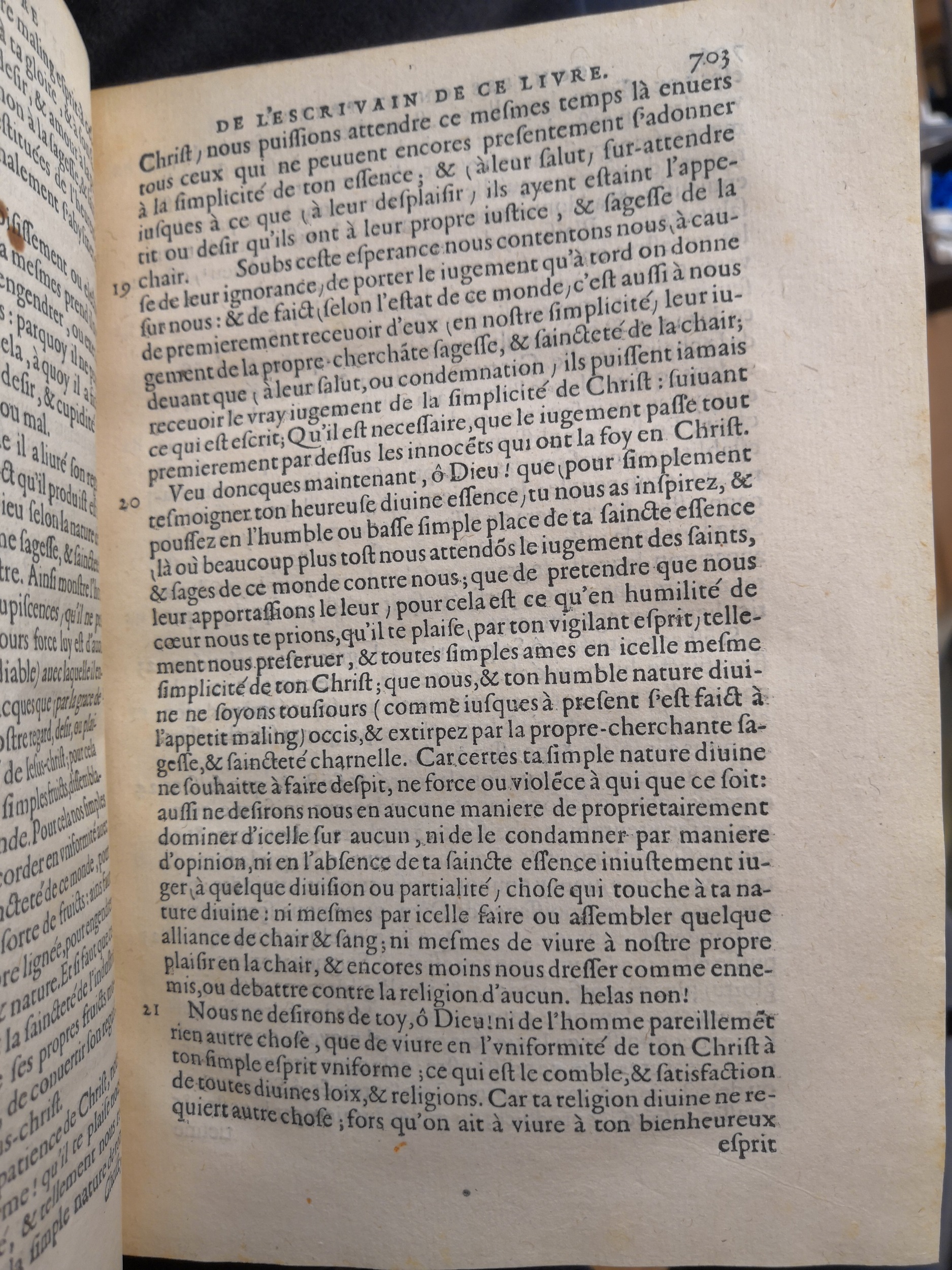 1581c. - Christophe Plantin - Le Livre des témoignages du Trésor caché au champ (Livres 2, 4, 6 et 7) - Anvers Musée Plantin Moretus