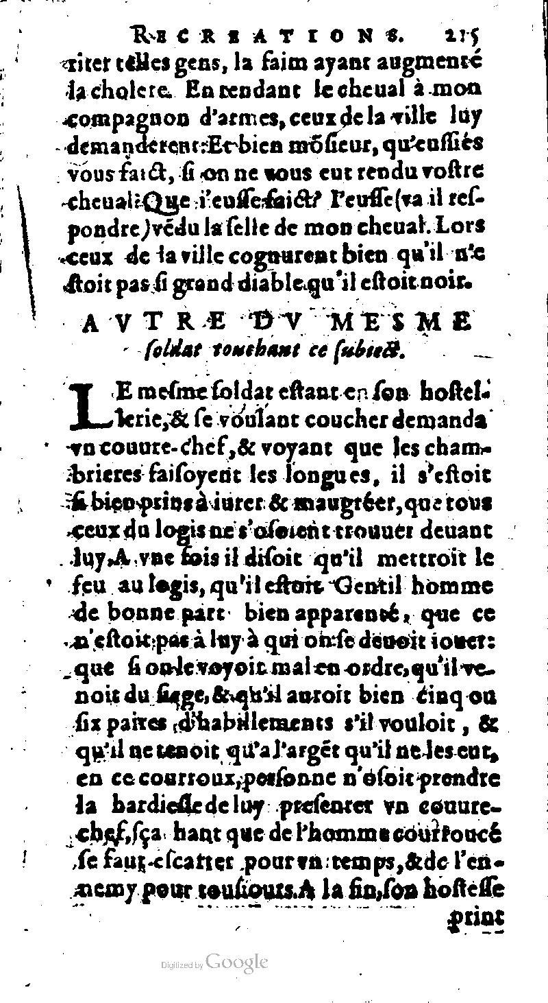 1616 - Balthazar Bellère - Trésor des récréations - NK ČR Prague