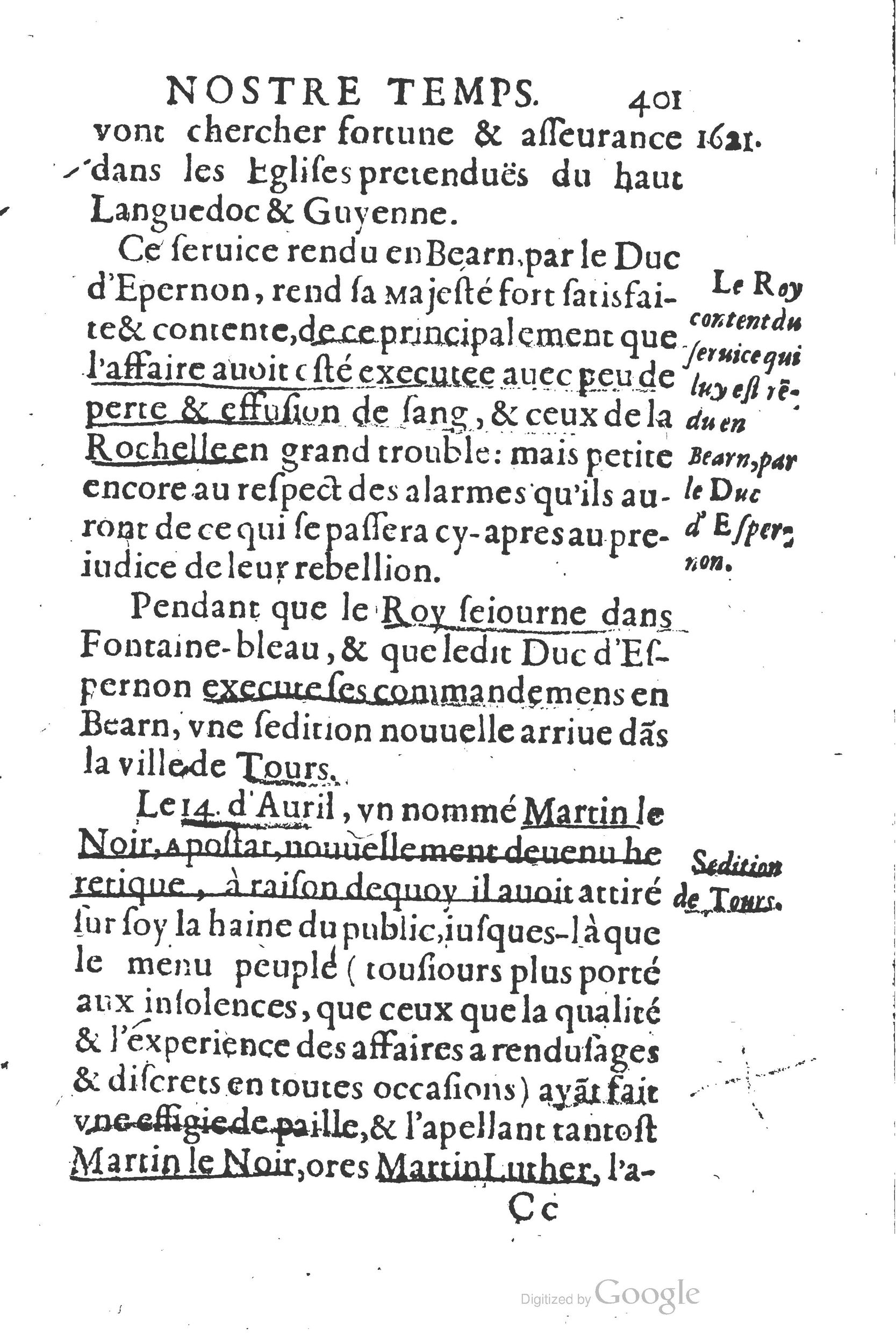 1626 - Joseph Bouillerot - Trésor de l’histoire générale de notre temps - BSB Munich
