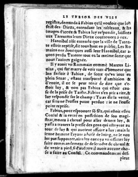 1574 - Benoît Rigaud - Trésor des vies de Plutarque - Avignon