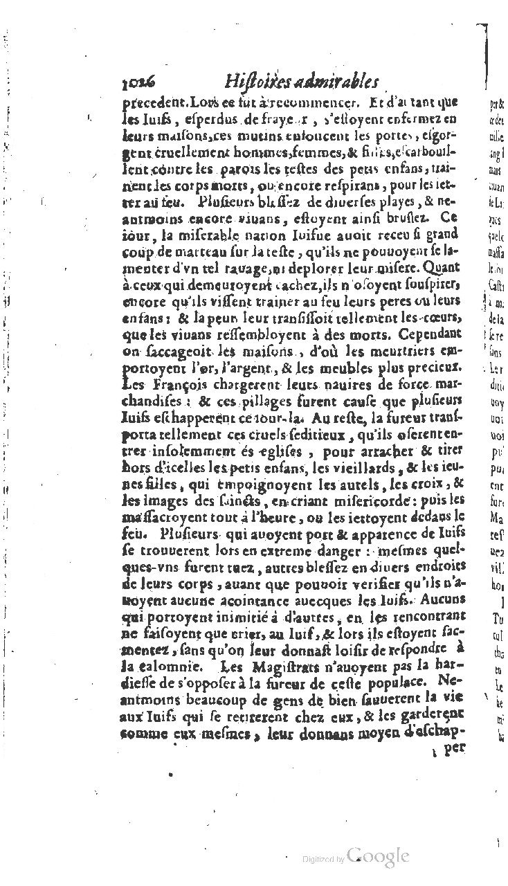 1610 - Paul Marceau - Trésor d’histoires admirables et mémorables - BSB Munich