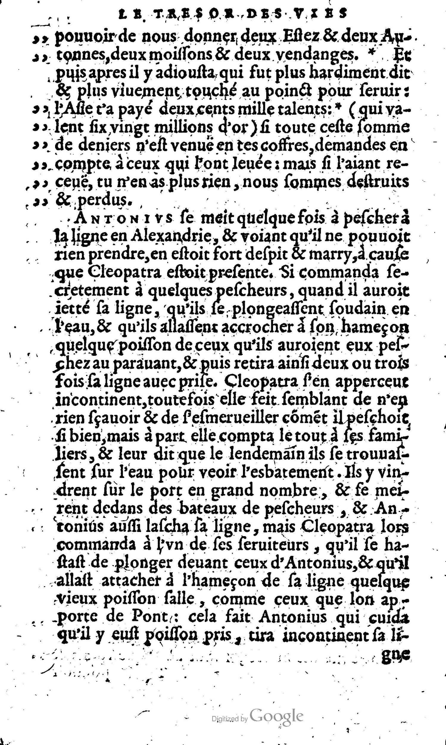 1568 - Willem Silvius - Trésor des vies de Plutarque - Anvers Plantin-Moretus 1568 - Willem Silvius - Trésor des vies de Plutarque - Anvers Plantin-Moretus