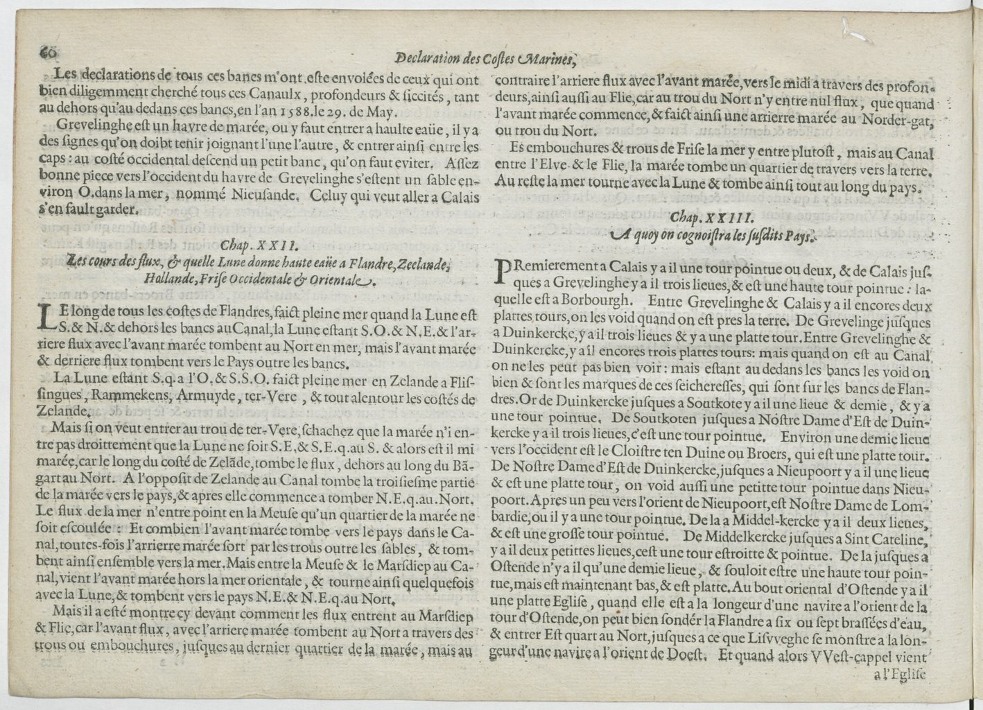 1601 - Bonaventure d’Aseville - Trésorerie ou cabinet de route marinesque - BnF