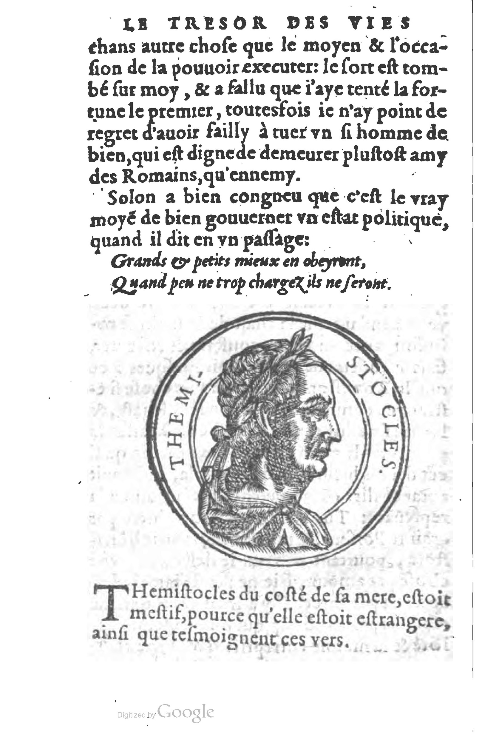 1577 - Claude Micard - Trésor des vies de Plutarque - BSB Munich 1577 - Claude Micard - Trésor des vies de Plutarque - BSB Munich