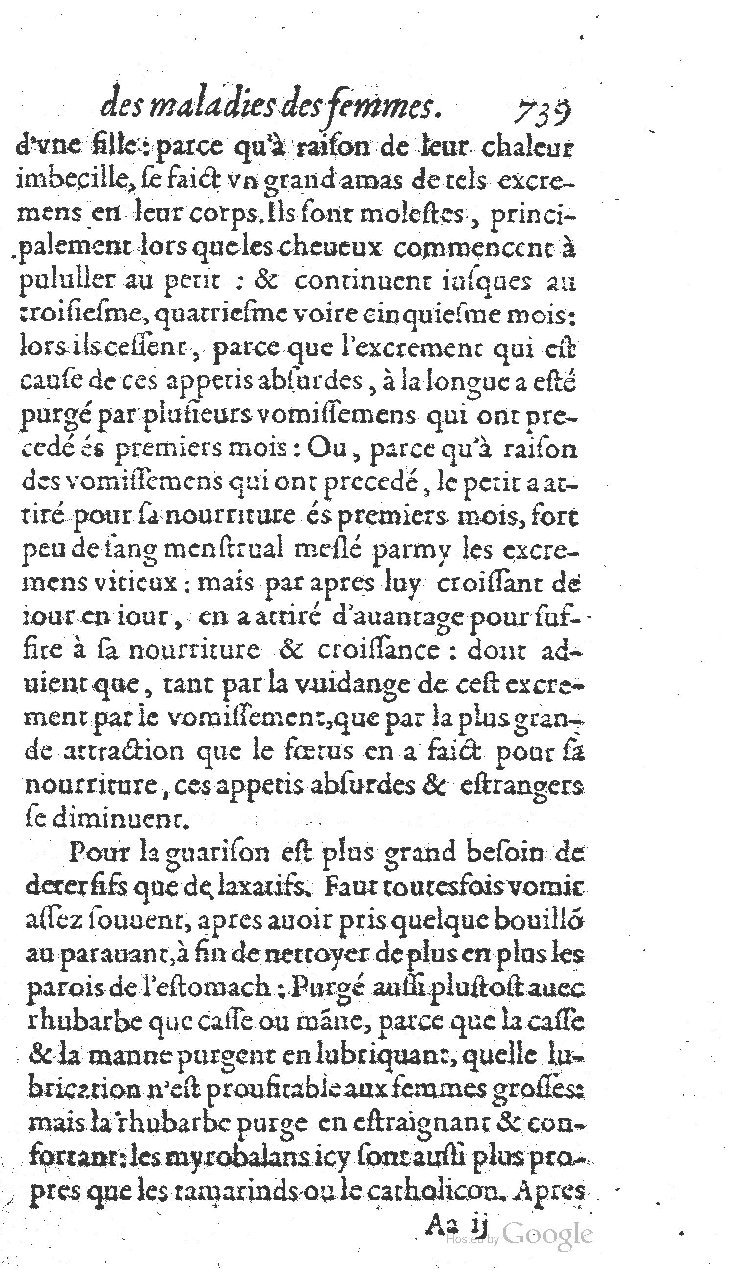 1585 - Jacques du Puis - Trésor des remèdes secrets pour les maladies des femmes - BnF