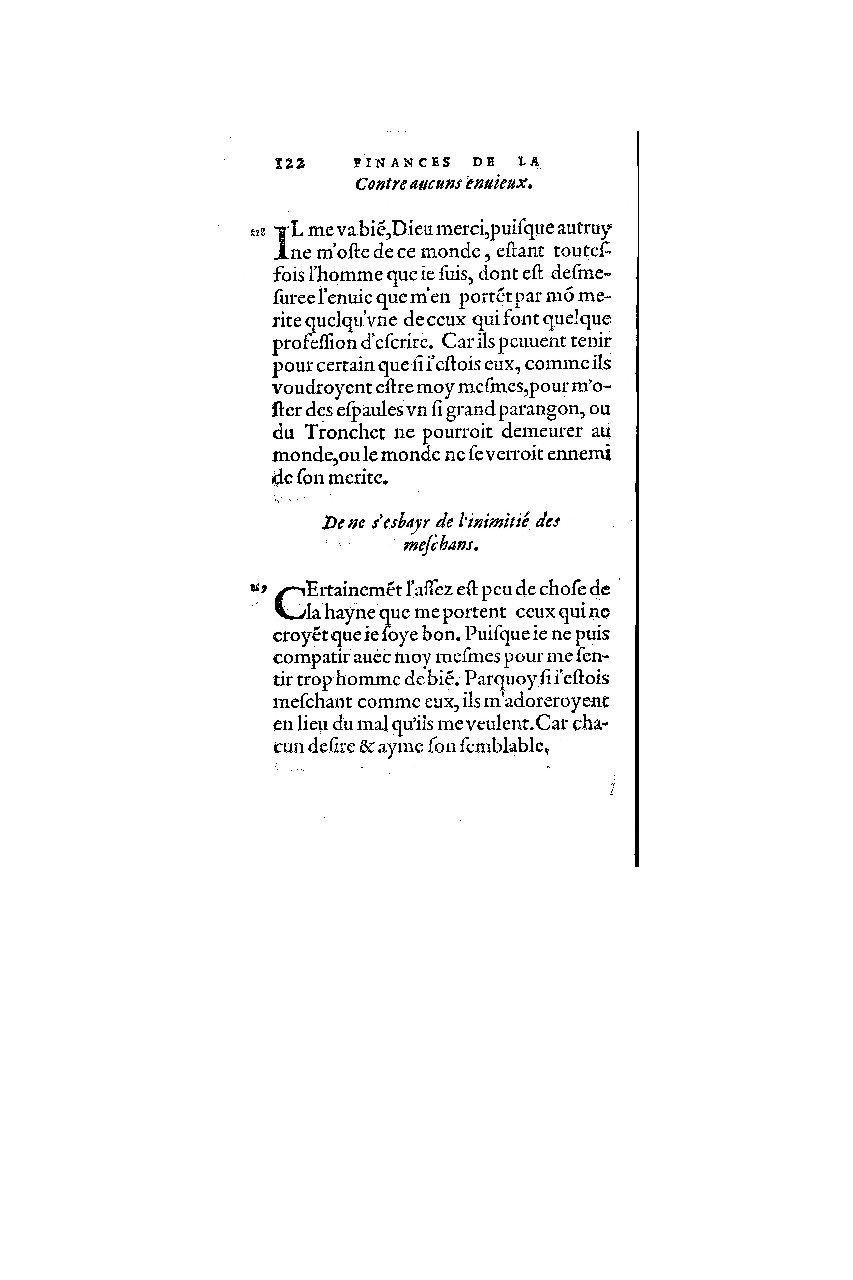 1572 - Nicolas Du Chemin - Finances et Trésor de la plume française - BM Lyon