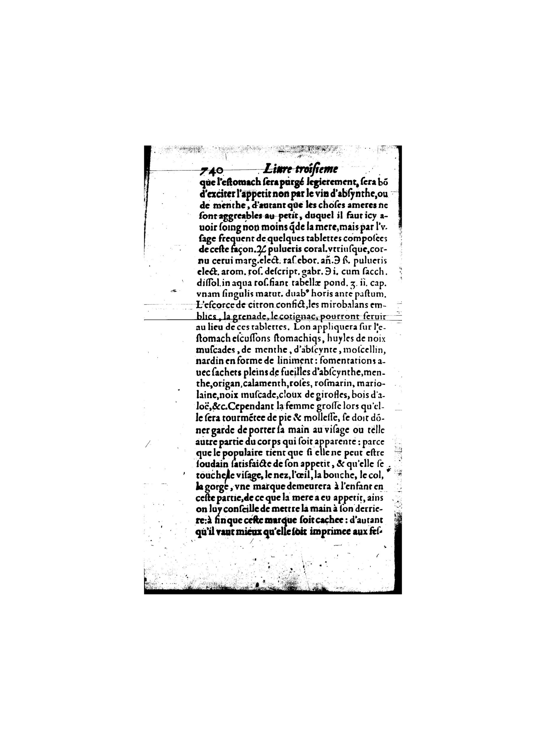 1587 - Jacques du Puis - Trésor des remèdes secrets pour les maladies des femmes - BnF 1587 - Jacques du Puis - Trésor des remèdes secrets pour les maladies des femmes - BnF