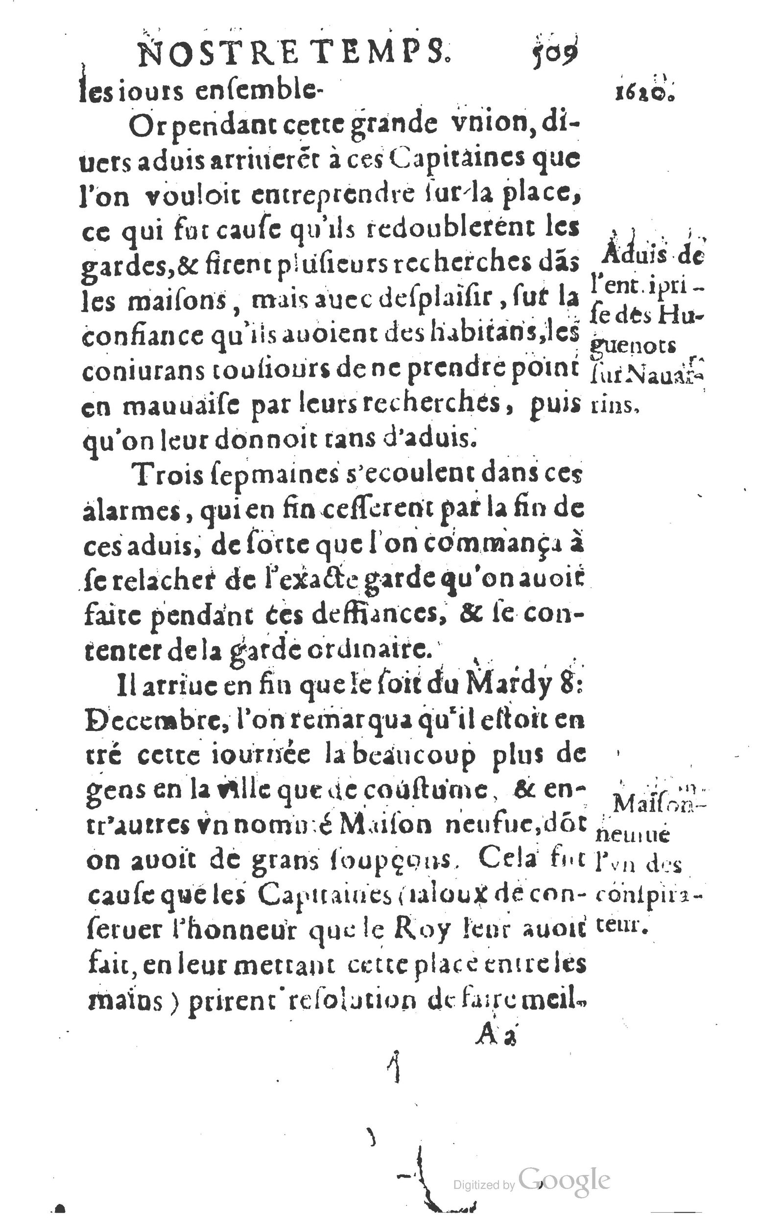 1624 - Joseph Bouillerot - Trésor de l’histoire générale de notre temps - BM Lyon
