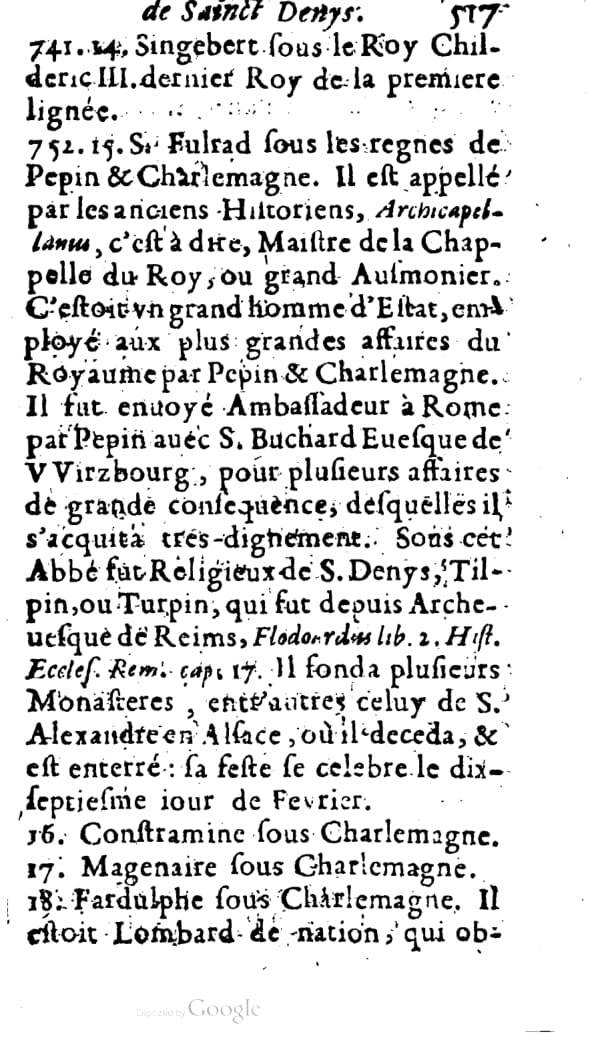 1646 - Jean Billaine - Trésor sacré ou inventaire des saintes reliques - BM Lyon