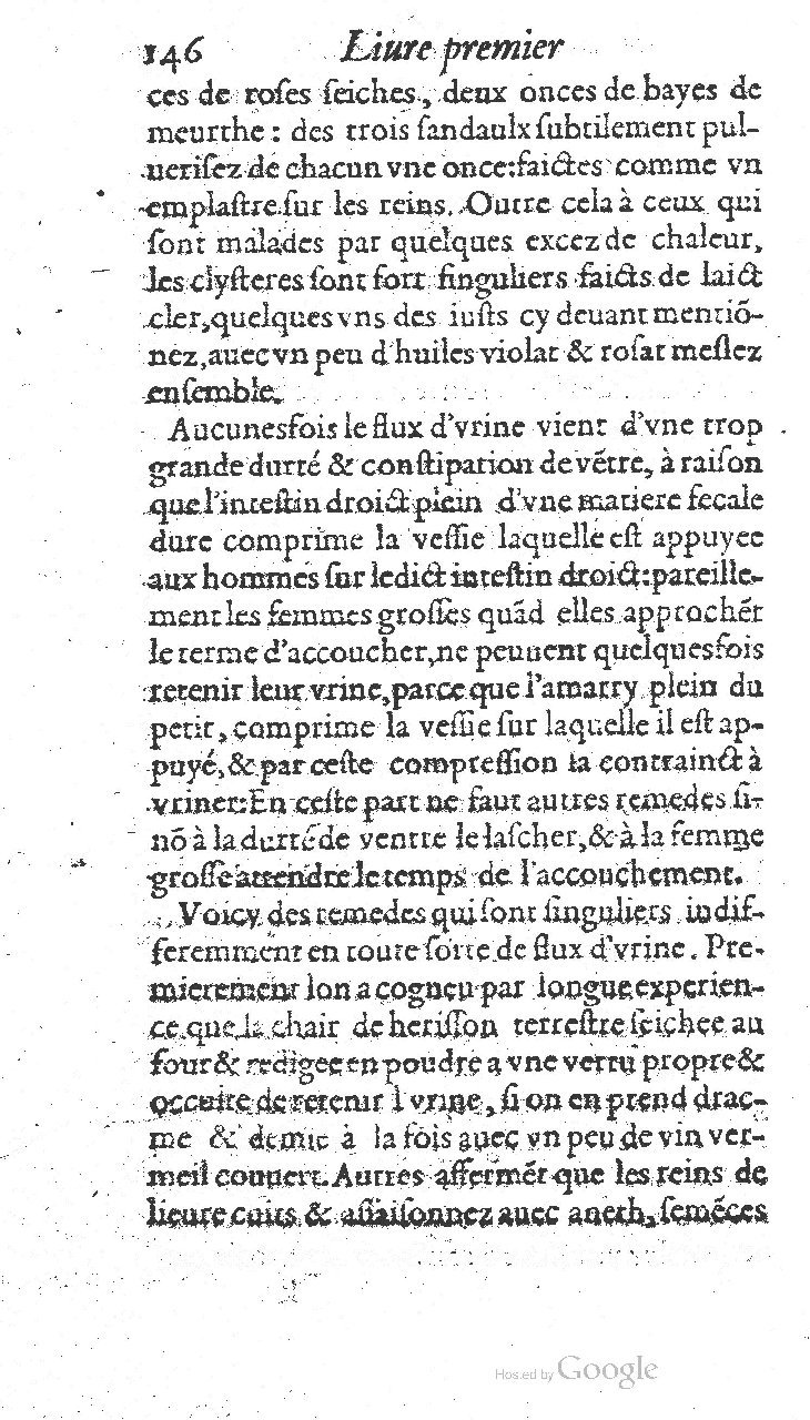 1585 - Jacques du Puis - Trésor des remèdes secrets pour les maladies des femmes - BnF