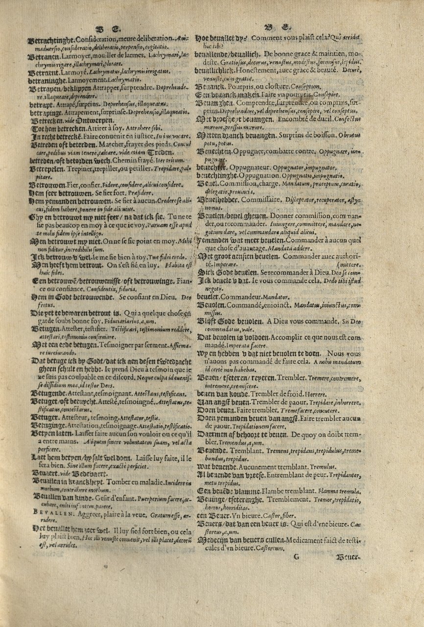 1573 - Christophe Plantin - Trésor du langage bas-allemand - Greifswald 1573 - Christophe Plantin - Trésor du langage bas-allemand - Greifswald