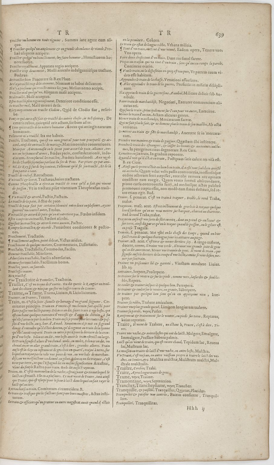 1606 - David Douceur - Trésor de la langue française - BnF 1606 - David Douceur - Trésor de la langue française - BnF