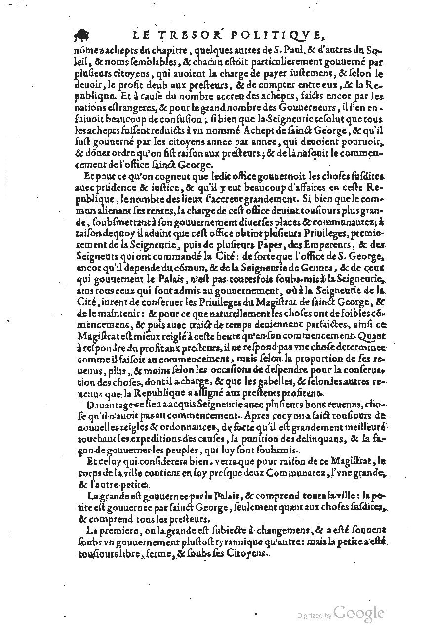 1611 - Pierre Chevalier - Trésor politique - UGent