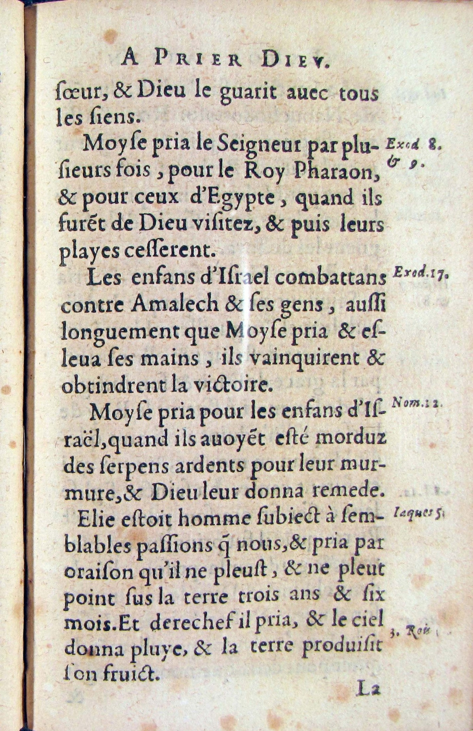 1572 - Antoine Certia - Trésor des prières, oraisons et instructions chrétiennes - Nîmes