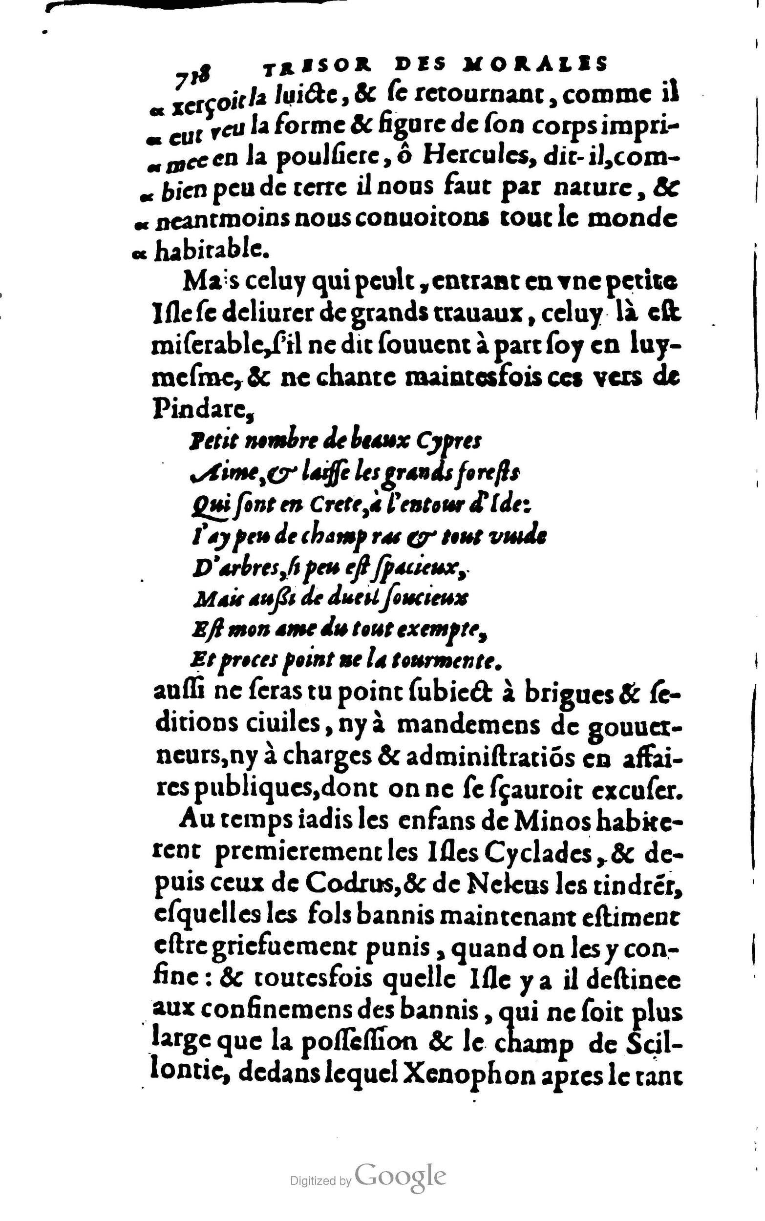 1578 - Jean Poupy - Trésor des morales de Plutarque - BSB Munich
