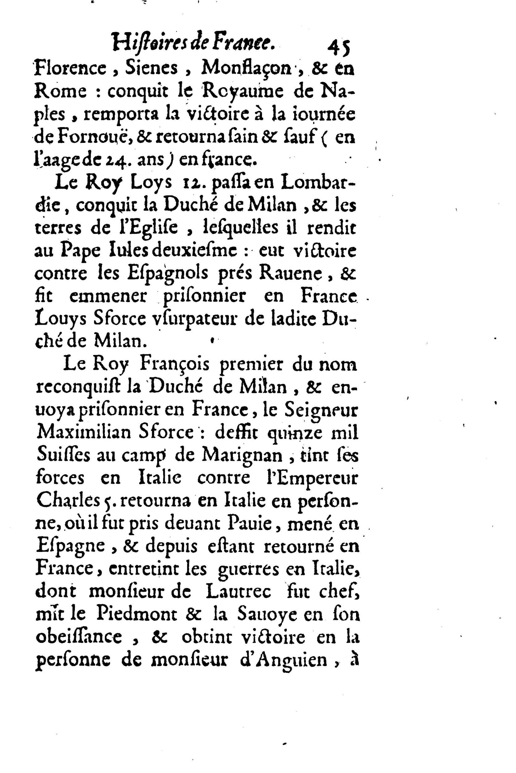 1633 - Jean Corrozet - Trésor des histoires de France - BM Lyon 1633 - Jean Corrozet - Trésor des histoires de France - BM Lyon