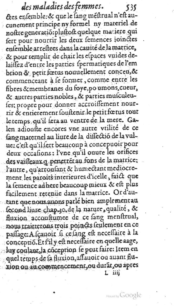 1585 - Jacques du Puis - Trésor des remèdes secrets pour les maladies des femmes - BnF