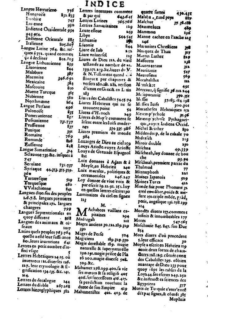 1613 - Matthieu Berjon - Trésor de l’histoire des langues de cet univers - BM Lyon