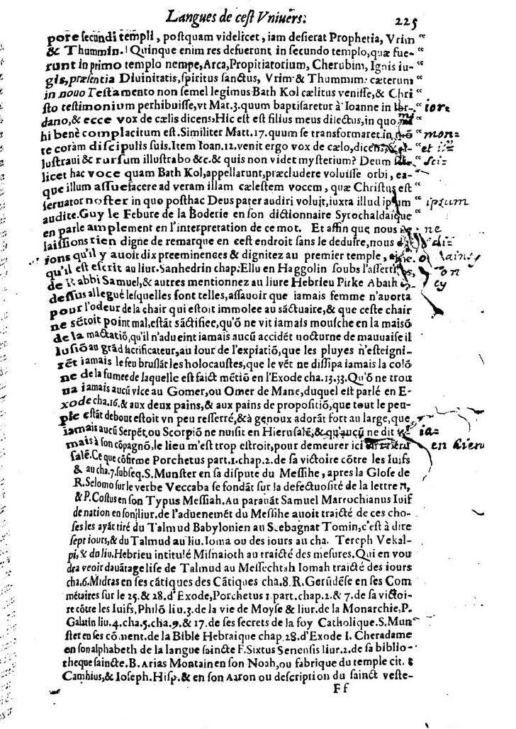 1613 - Matthieu Berjon - Trésor de l’histoire des langues de cet univers - BM Lyon