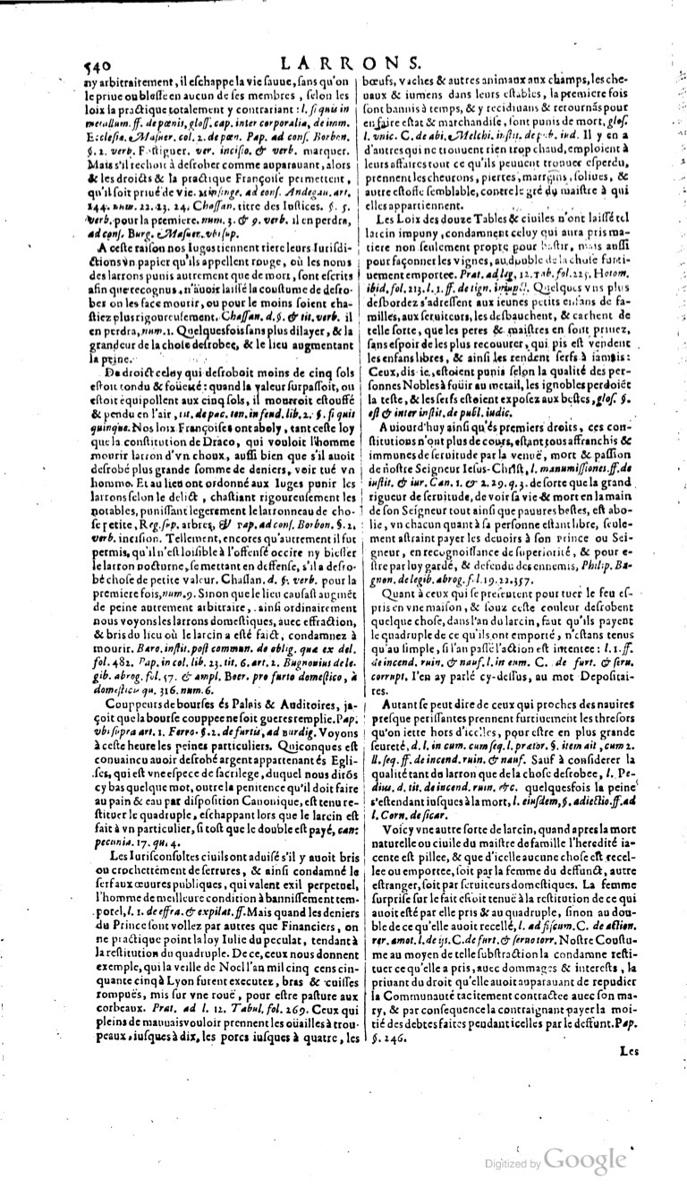 1629 - Veuve Nicolas Buon - Trésor du droit français (29620 T. 2) - BM Lyon