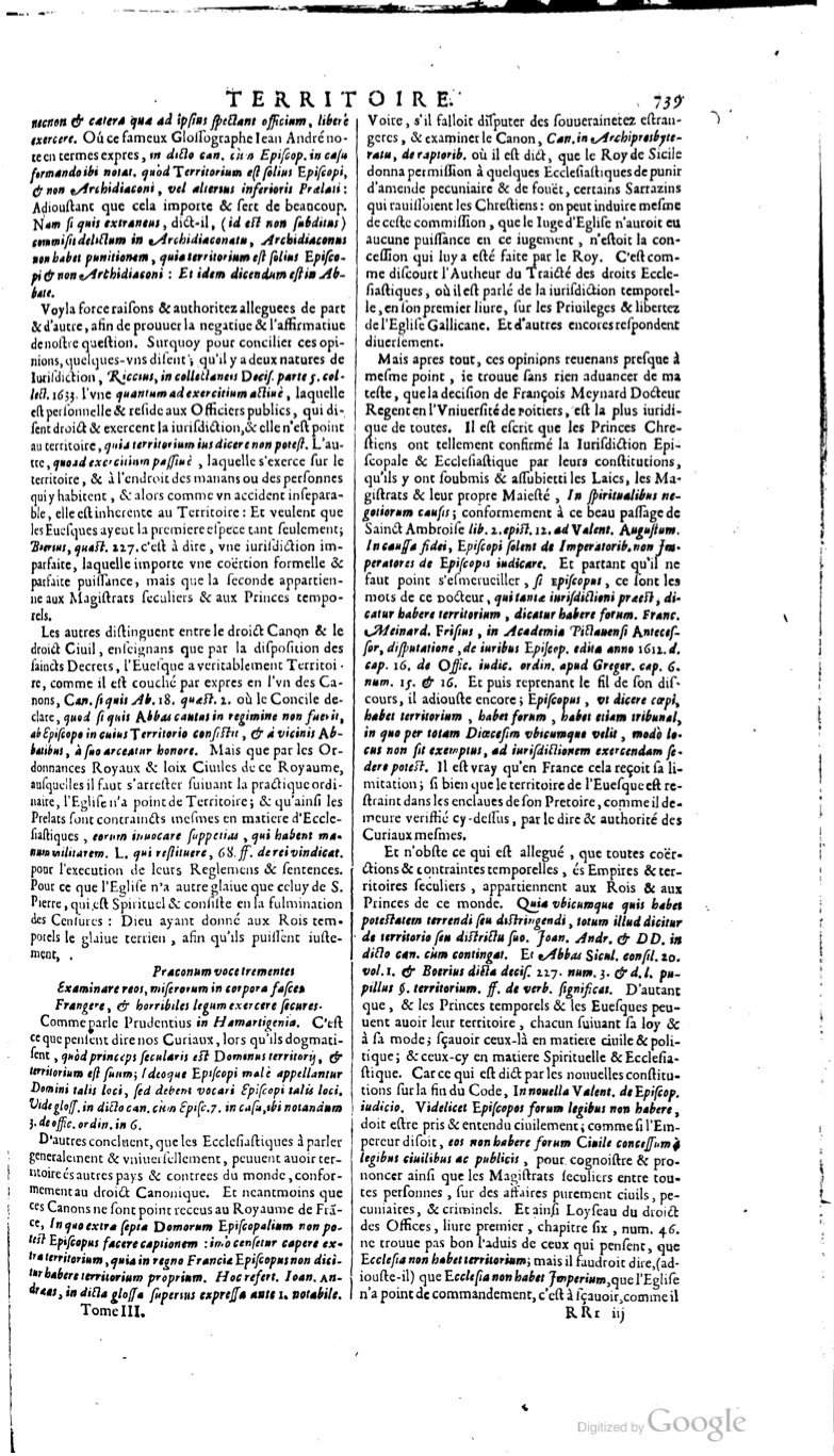 1629 - Veuve Nicolas Buon - Trésor du droit français (21754 T. 3) - BM Lyon