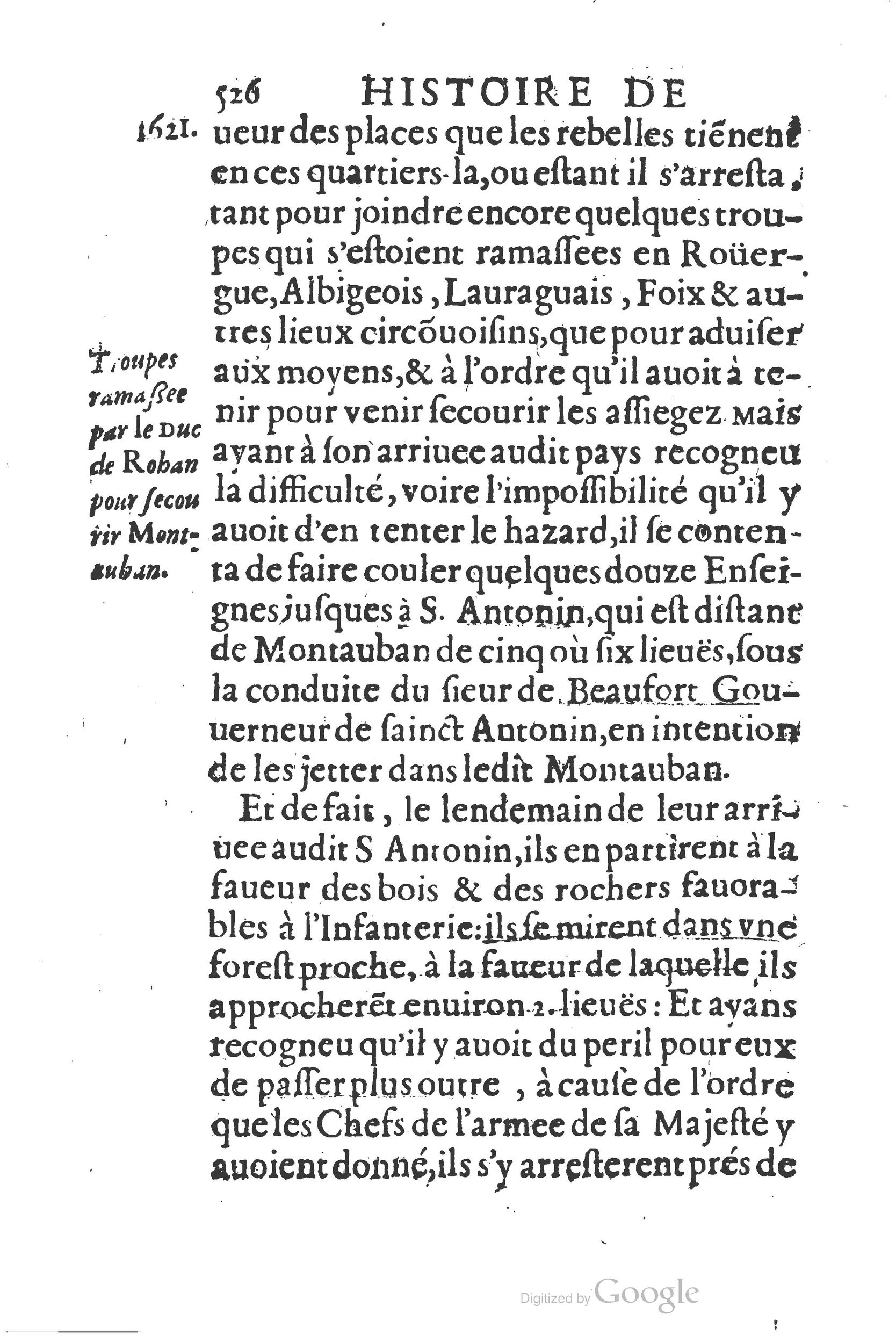 1626 - Joseph Bouillerot - Trésor de l’histoire générale de notre temps - BSB Munich