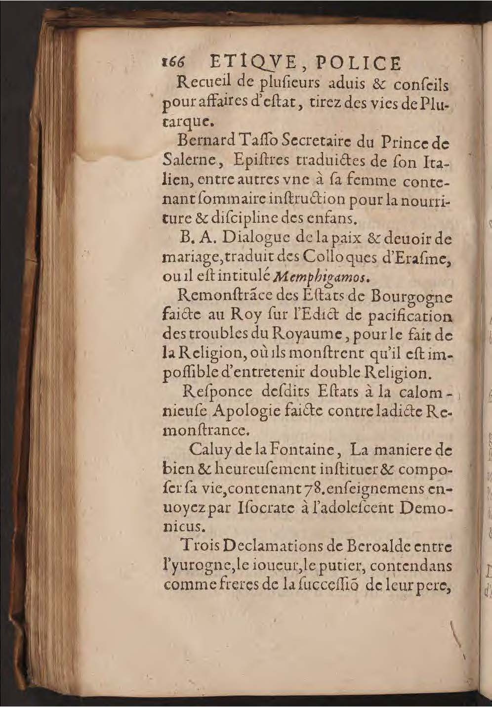 1602 - François Jacquin - Trésor des bons esprits français - BnF Arsenal