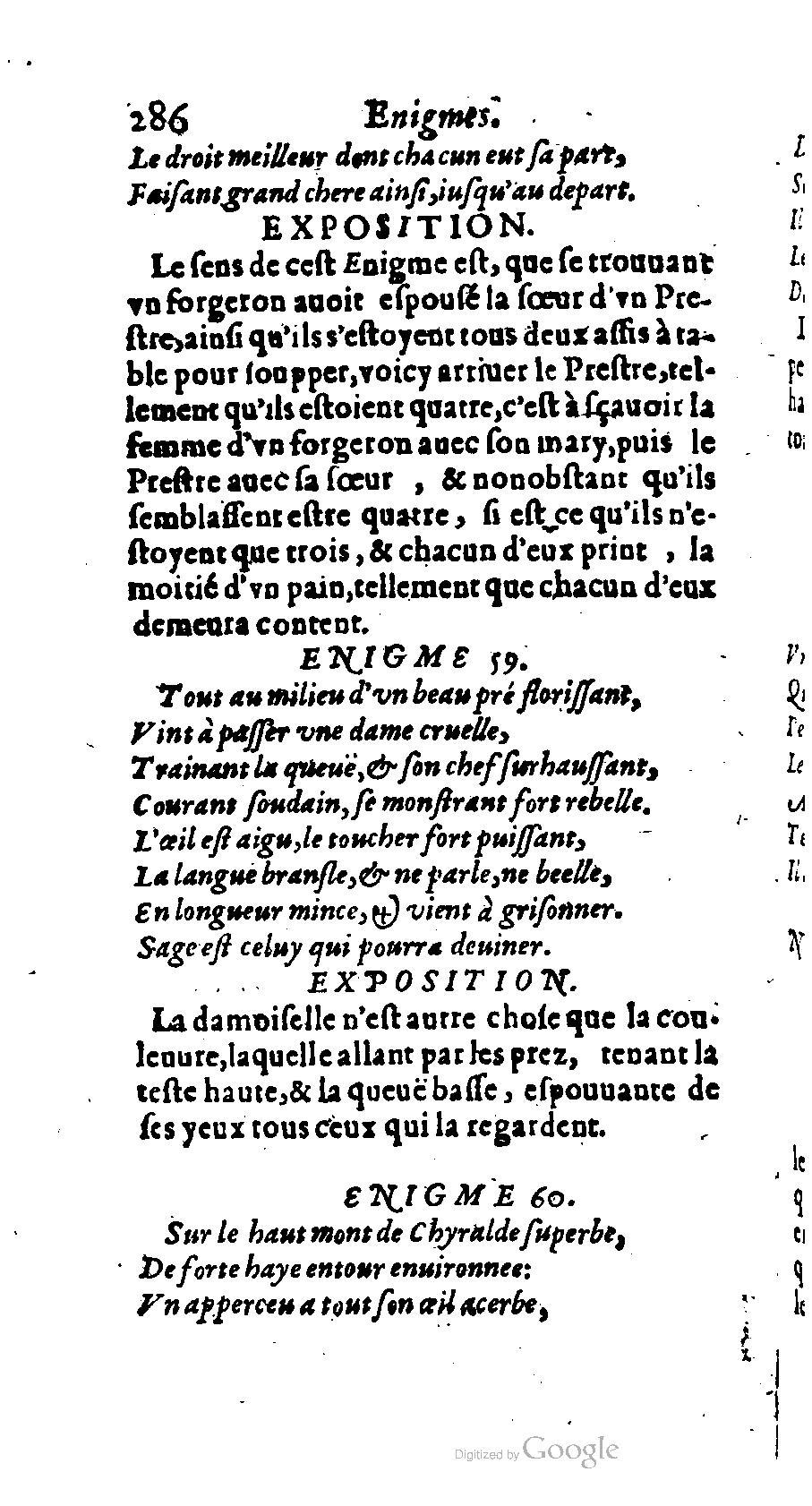 1611 - Romain de Beauvais - Trésor des récréations - BM Lyon