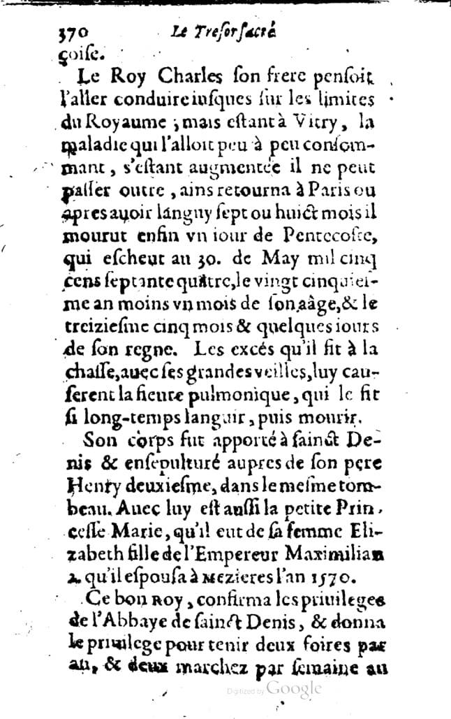 1636 - Jean Billaine - Trésor sacré ou inventaire des saintes reliques - British Library