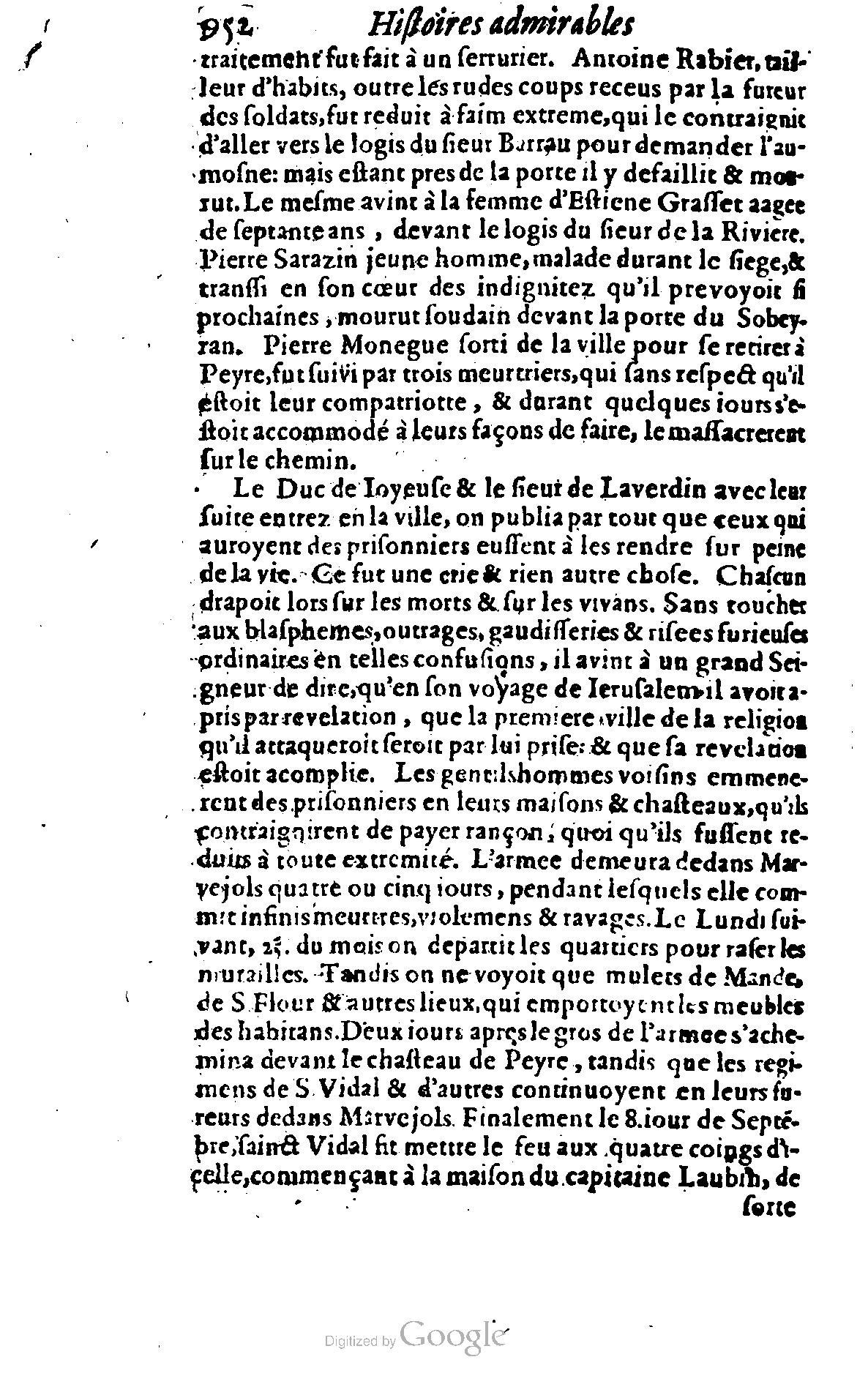 1628 - Jacques Crespin - Trésor d’histoires admirables et mémorables - BSB Munich