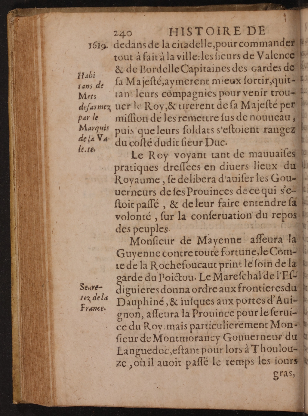 1626 - Joseph Bouillerot - Trésor de l’histoire générale de notre temps - BnF Arsenal