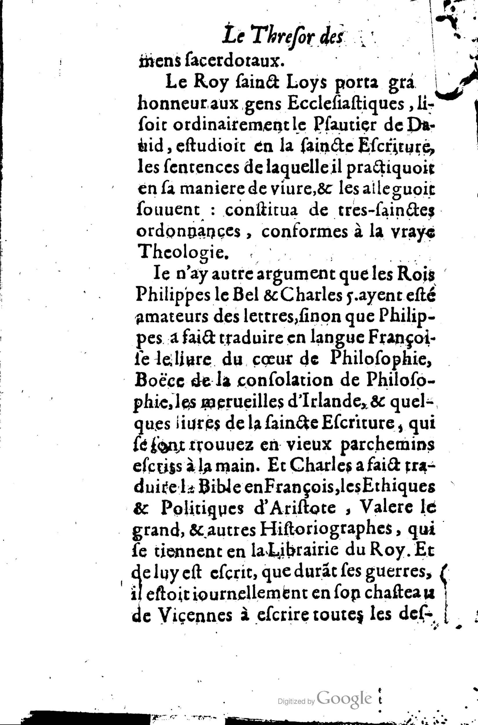 1619 - Jean Corrozet - Trésor des histoires de France - BSB Munich
