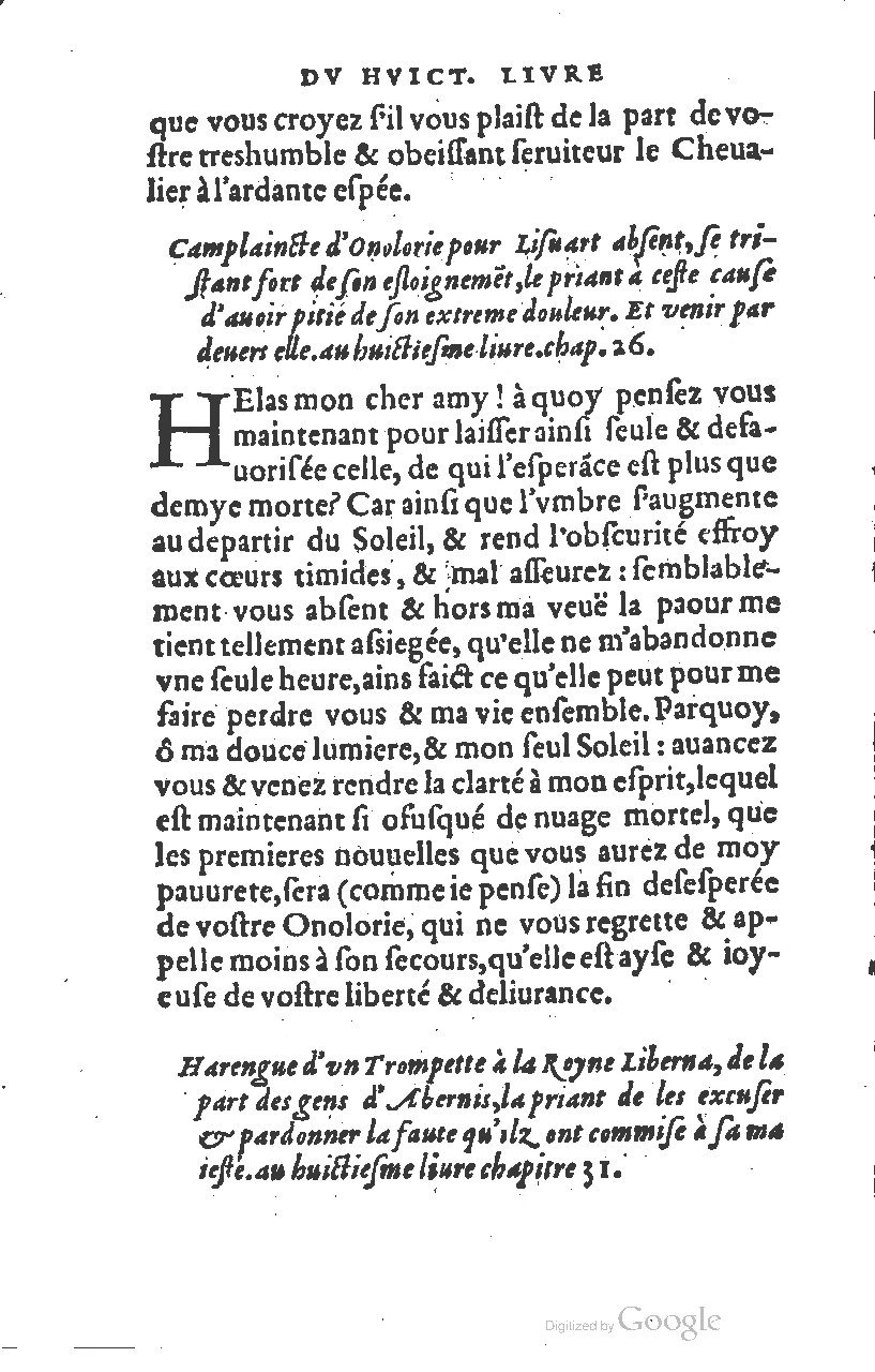 1559 - Étienne Groulleau - Trésor des Amadis - UGent