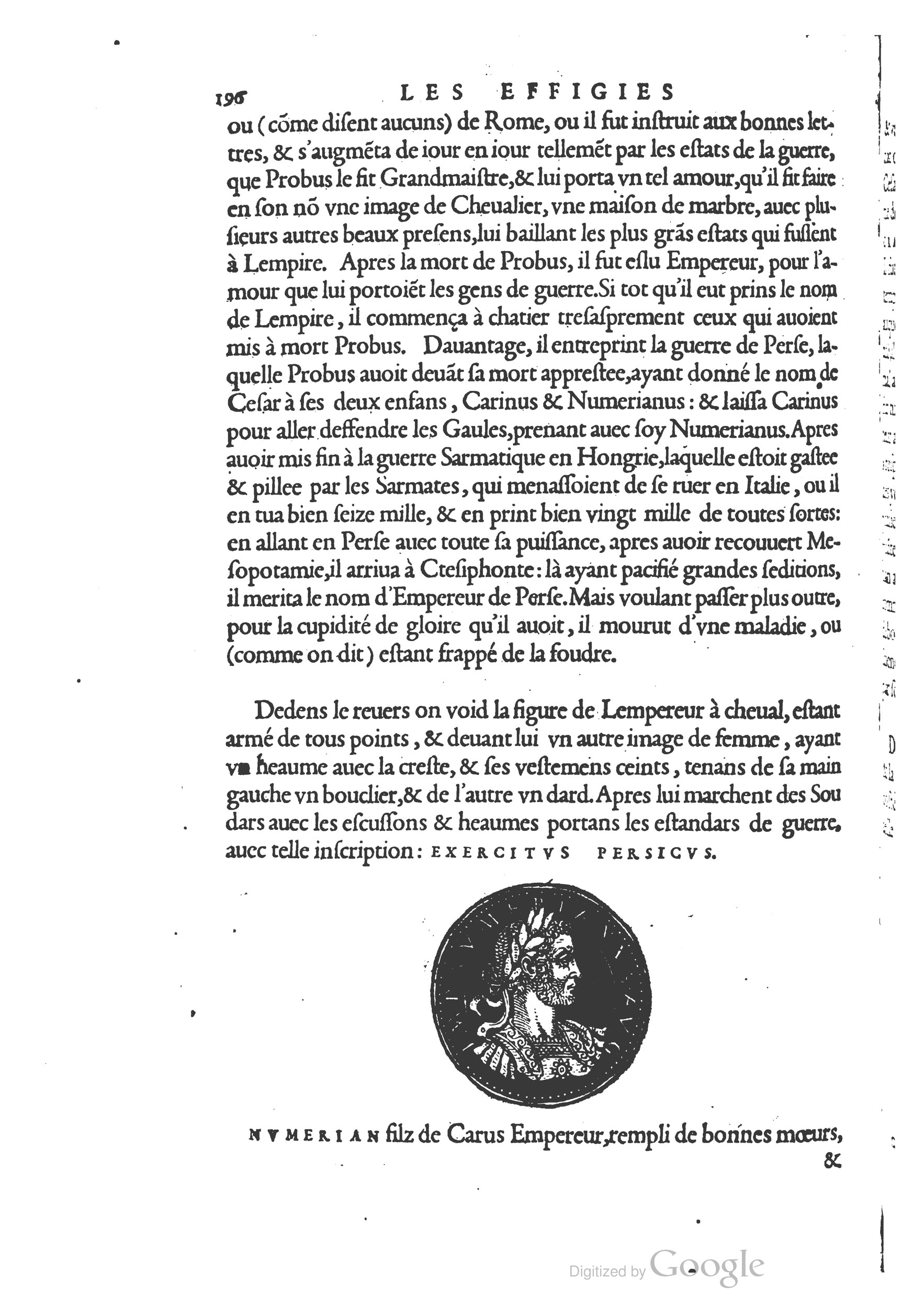 1553 - Jacopo Strada et Thomas Guérin - Épitome du Trésor des antiquités - BM Lyon