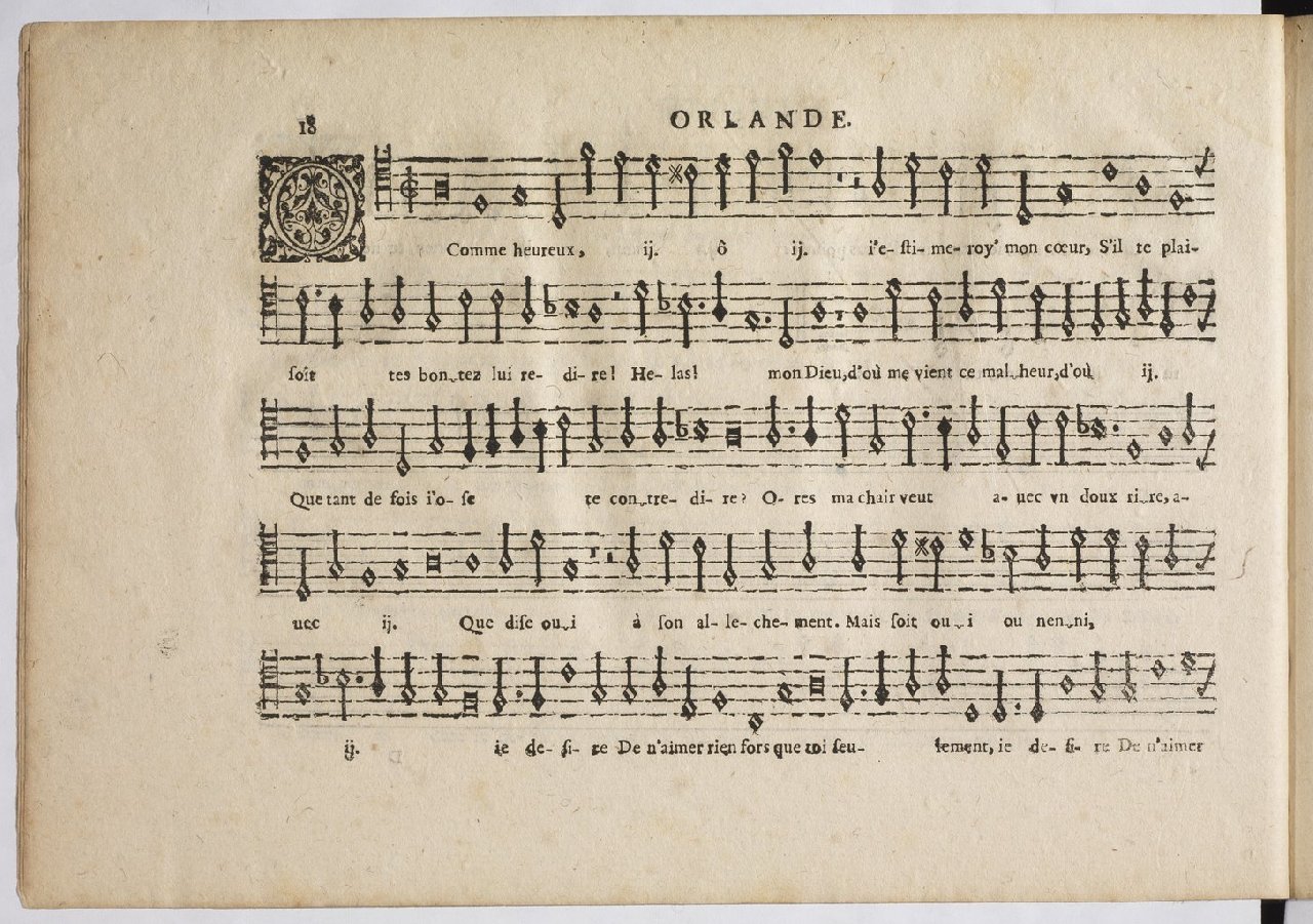 1594 - Paul Marceau - Trésor de musique d&#039;Orlande de Lassus, Superius, Bassus, Tenor, Quinta pars - BnF
