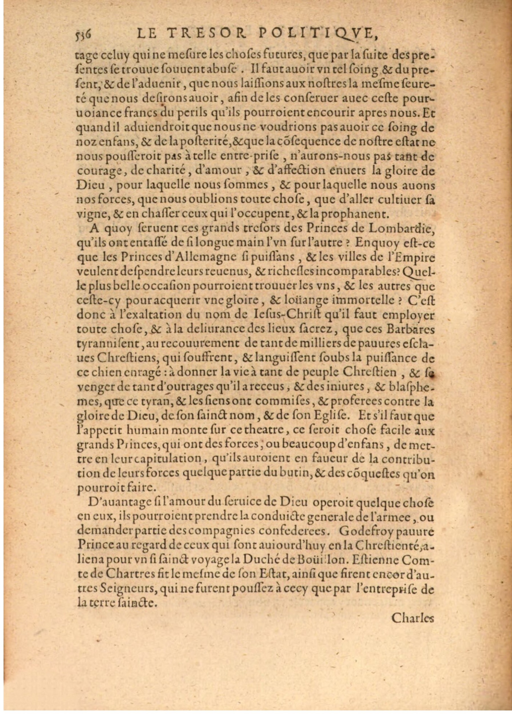 1608 - Nicolas Du Fossé - Trésor politique - BSB Munich