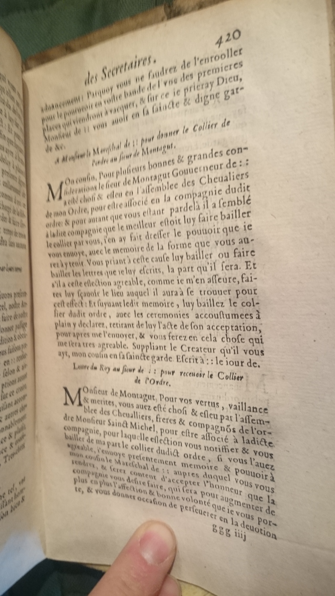 1599 - Abel Langelier - Trésor du nouveau style et protocole de chancellerie - BnF