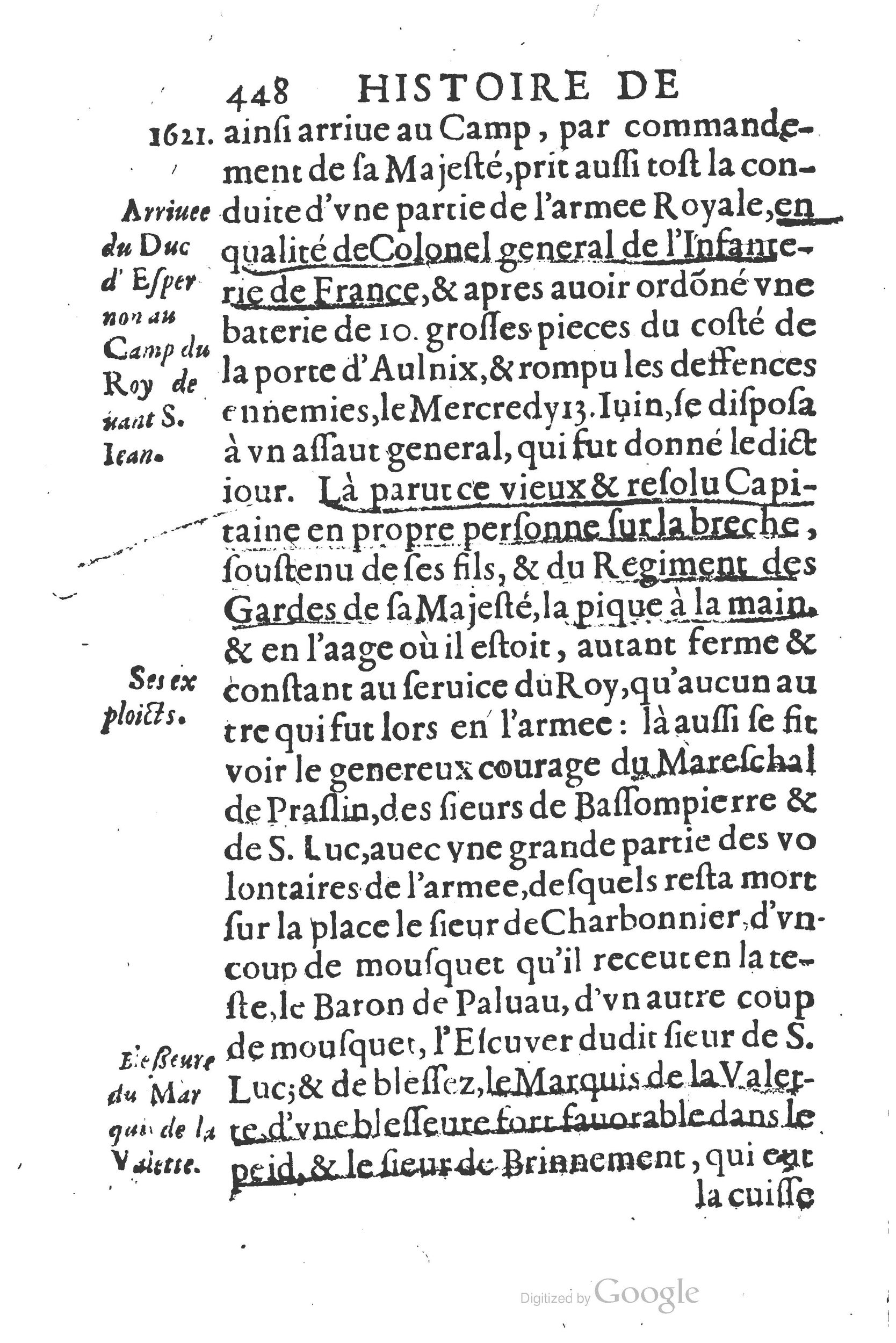1626 - Joseph Bouillerot - Trésor de l’histoire générale de notre temps - BSB Munich