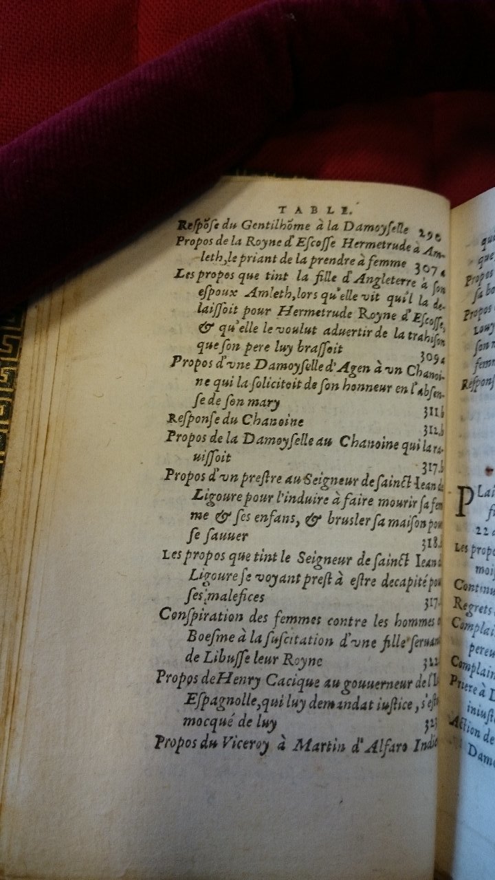 1581 - Pierre Le Voirier et Gervais Mallot - Trésor des histoires tragiques - BnF Richelieu