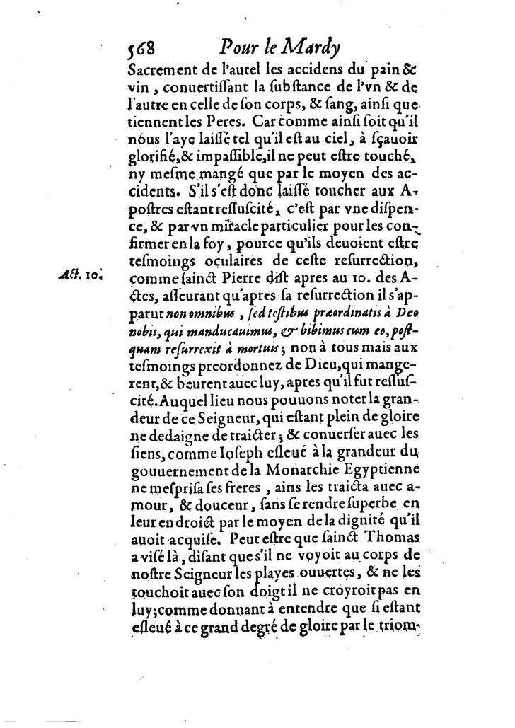 1607 - Nicolas Du Fossé - Trésor quadragésimal - T 02 - BM Lyon