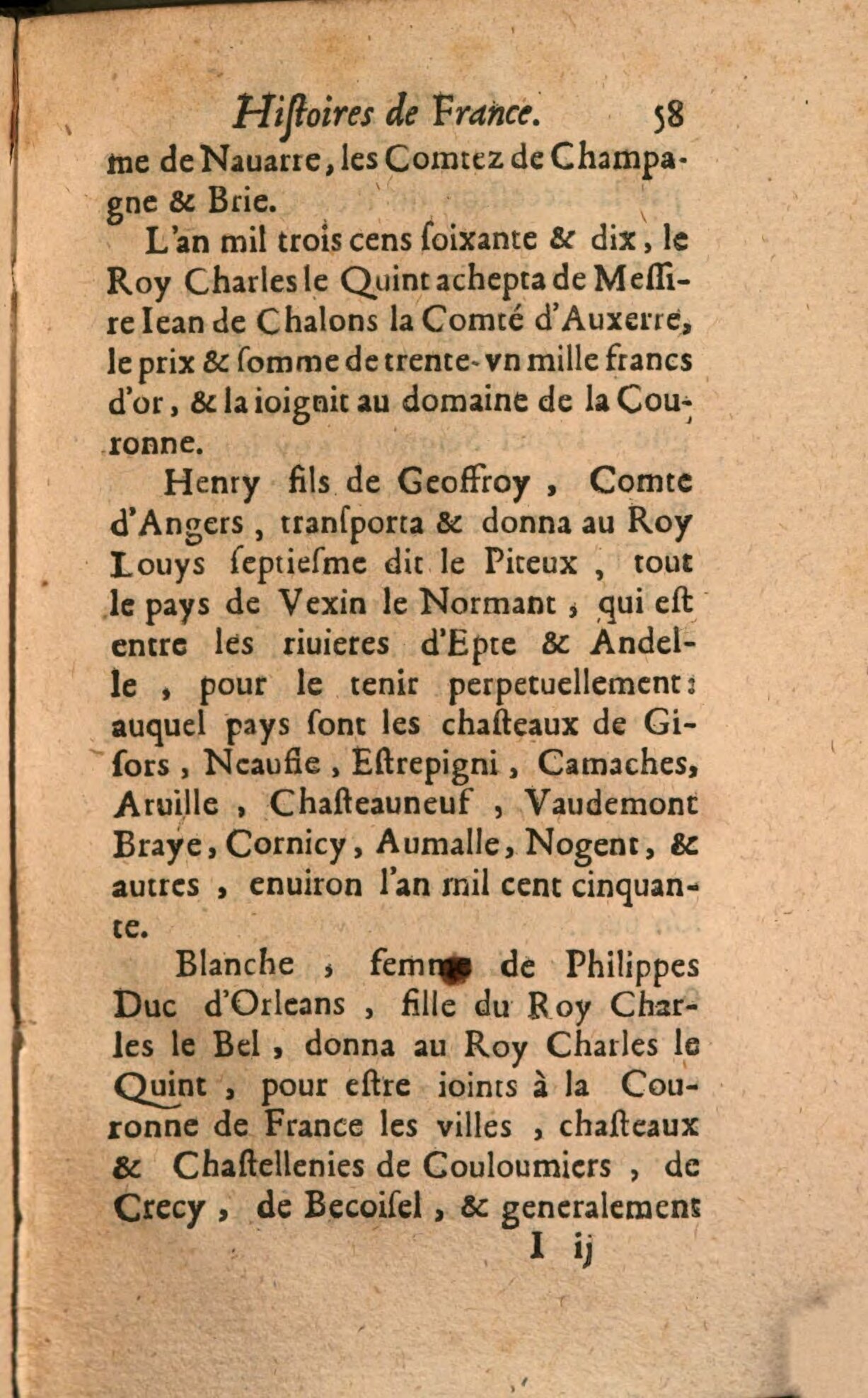 1639 - Jean Corrozet - Trésor des histoires de France - BSB Munich 1639 - Jean Corrozet - Trésor des histoires de France - BSB Munich