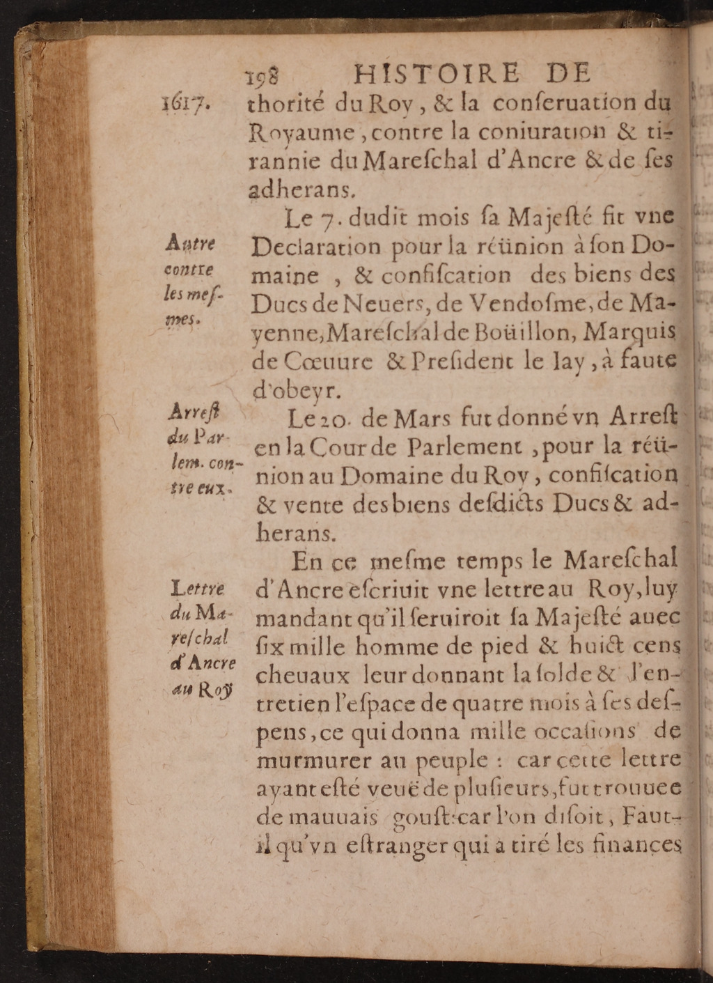 1626 - Joseph Bouillerot - Trésor de l’histoire générale de notre temps - BnF Arsenal