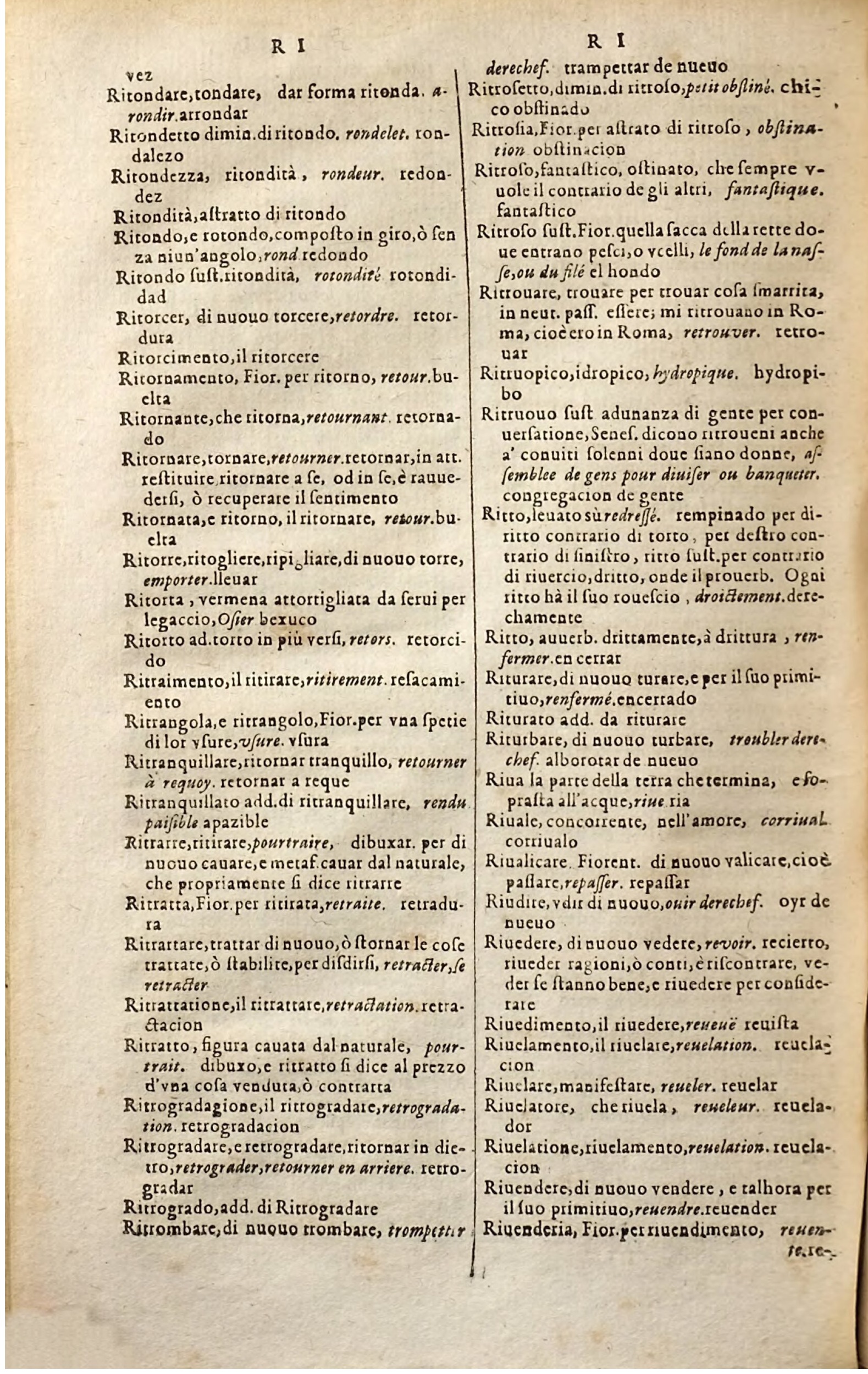 1627 - Jacques Crespin - Trésor des trois langues (Troisième partie) - Regensburg