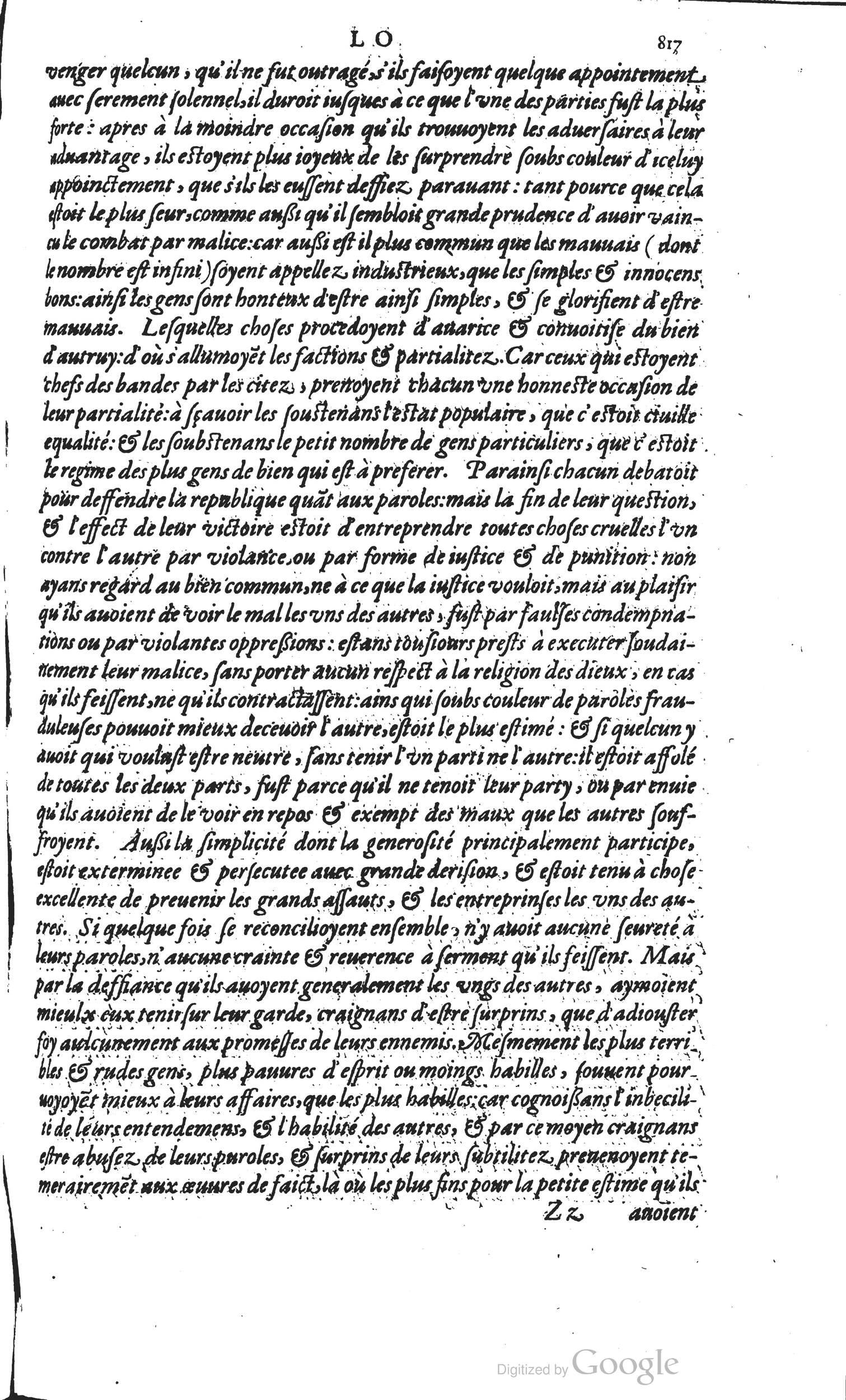 1585 - Barthélemy Honorat - Bibliothèques françaises - BSB Munich