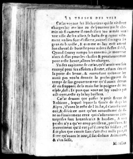 1574 - Benoît Rigaud - Trésor des vies de Plutarque - Avignon