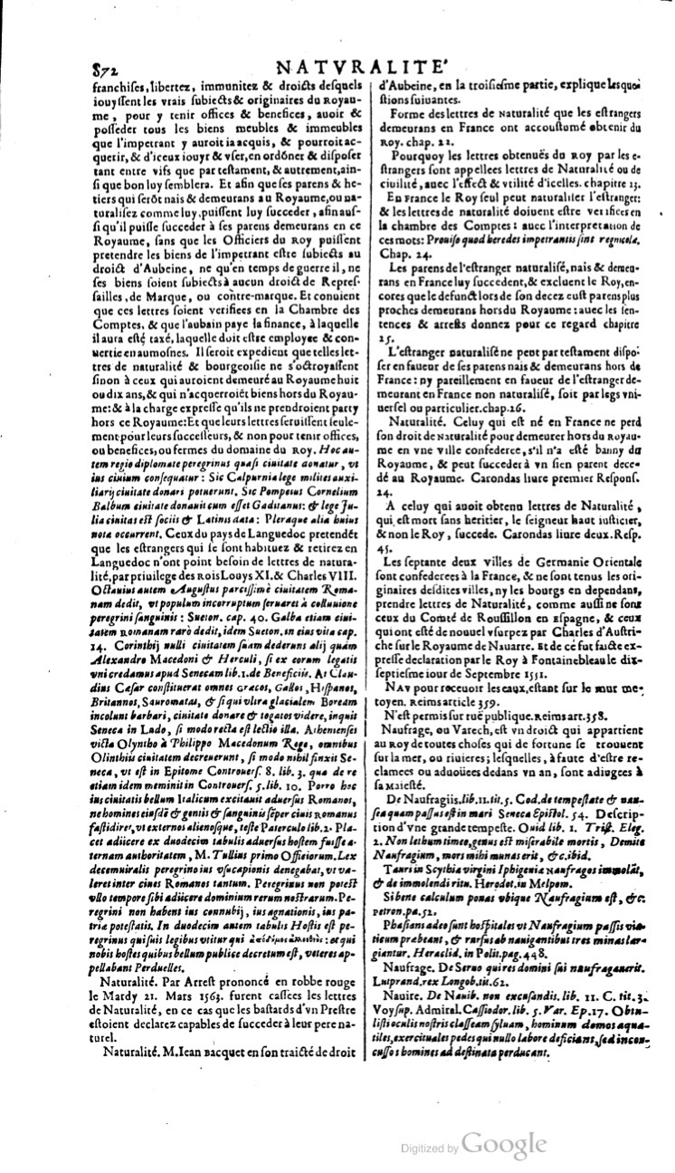 1629 - Veuve Nicolas Buon - Trésor du droit français (21754 T. 2) - BM Lyon 1629 - Veuve Nicolas Buon - Trésor du droit français (21754 T. 2) - BM Lyon